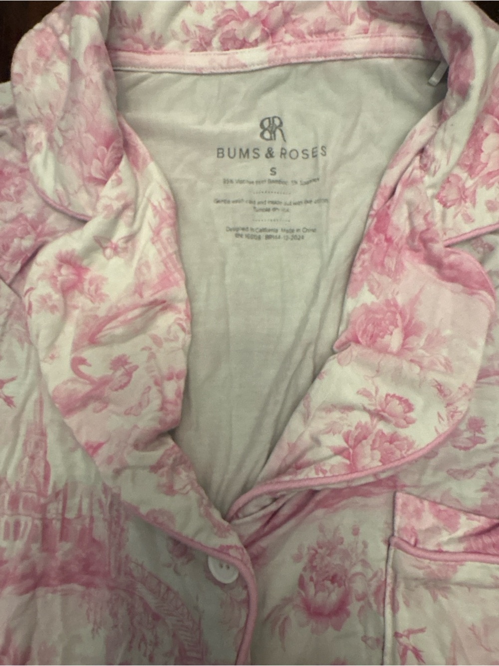 Bums & Roses Pajama Set - Picture 3 of 7